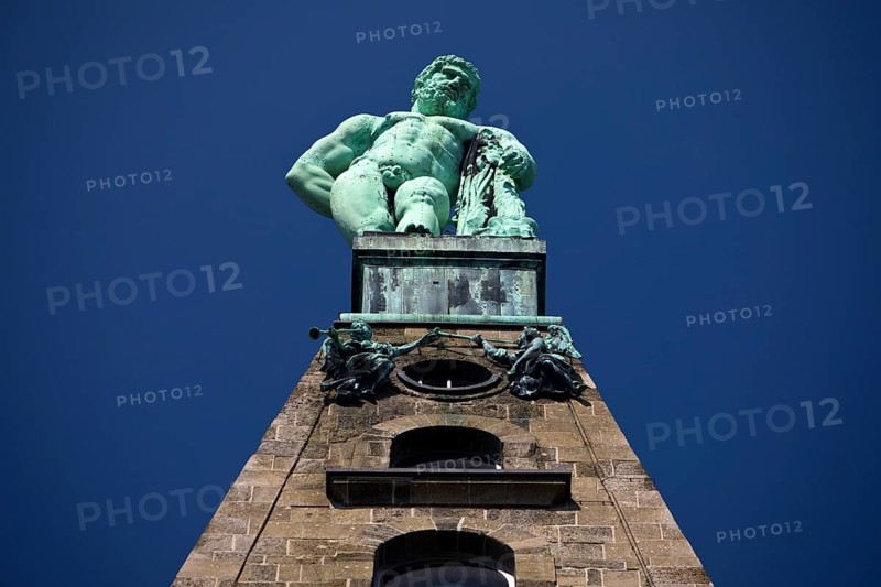 Bergpark Wilhelmshöhe with the Hercules Statue, UNESCO World Heritage Site, Kassel, Hesse, Germany, Europe