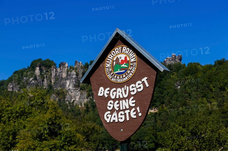 Bastei rock in Rathen