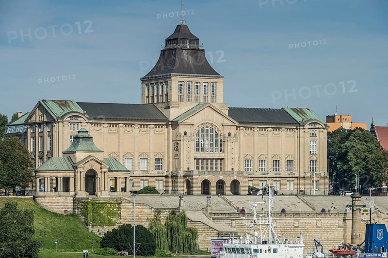 National Museum, Muzeum Narodowe, Hakenterrasse, Szczecin, West Pomeranian Voivodeship, Poland, Europe