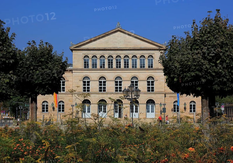 The Landestheater, Coburg, Upper Franconia, Bavaria, Germany, Europe