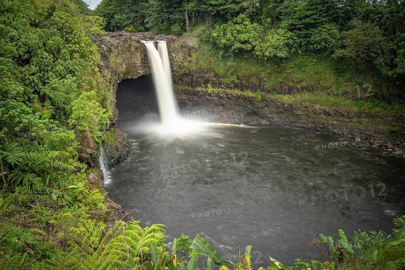 Rainbow Falls, Hilo, Big Island, Hawaii, USA, North America