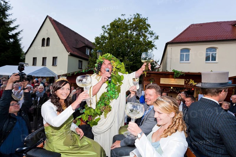 Autumn and wine festival in Altkötzschenbroda