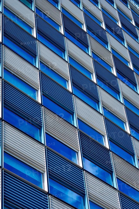 Rotterdam, Netherlands, May 14, 2017: Mainport Rotterdam Institute building known for original design facade close up