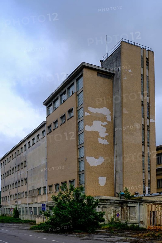 Former company Film Ferrania, lost Place, Cairo Montenotte near Savona, Liguria, Italy, Europe