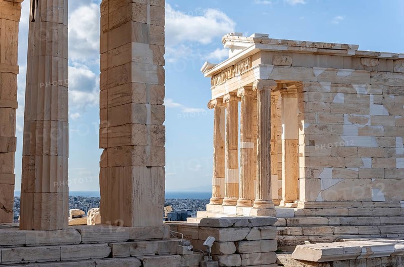 Temple of Athena Nike, Acropolis, Athens, Greece, Europe