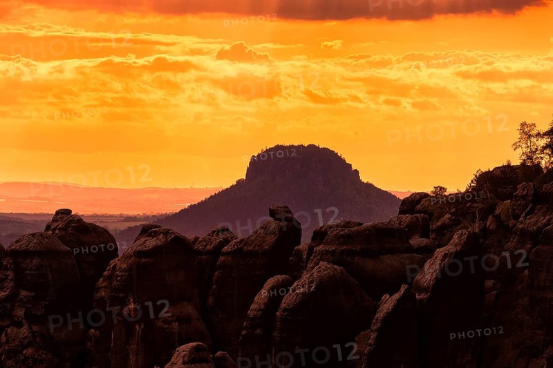 Lilienstein and Schrammsteine in Saxon Switzerland