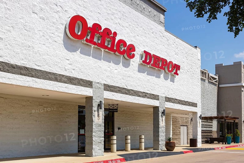 Office Depot office supply shop in Grapevine, USA, North America