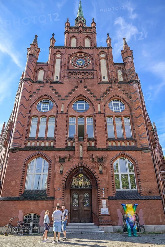 Lichtenberg Town Hall, Möllendorffstraße, Lichtenberg, Berlin, Germany, Europe
