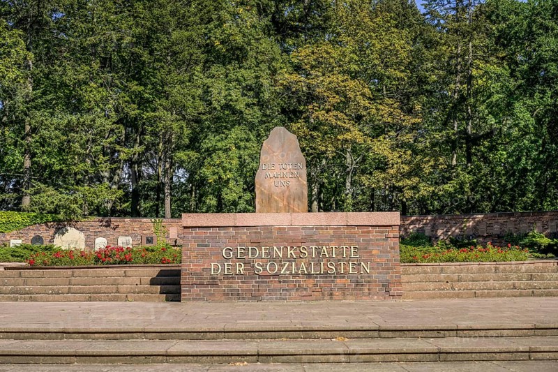 Socialist Memorial, Friedrichsfelde Central Cemetery, Gudrunstrasse, Lichtenberg, Berlin, Germany, Europe