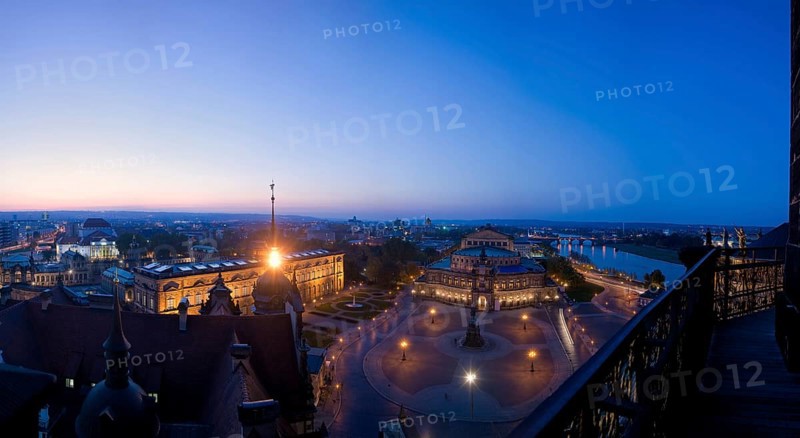 DEU Saxony Dresden Dresden Silhouette