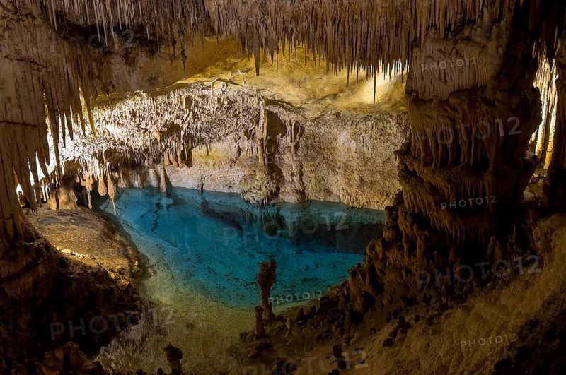 Caves of Drach, Coves del Drac, Porto Christo, Majorca, Balearic Islands, Spain, Mediterranean Sea, Europe