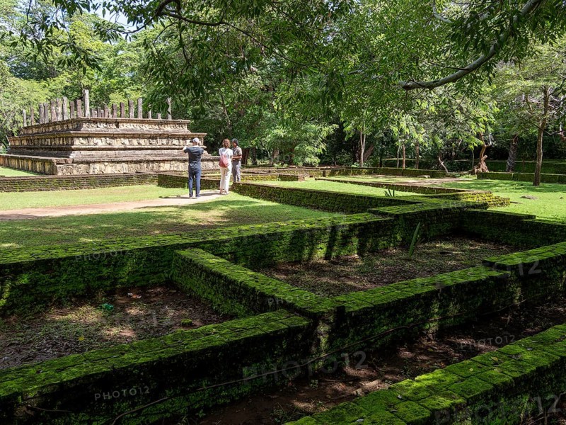 Ruins, old court, Polonnaruwa, Sri Lanka, Asia