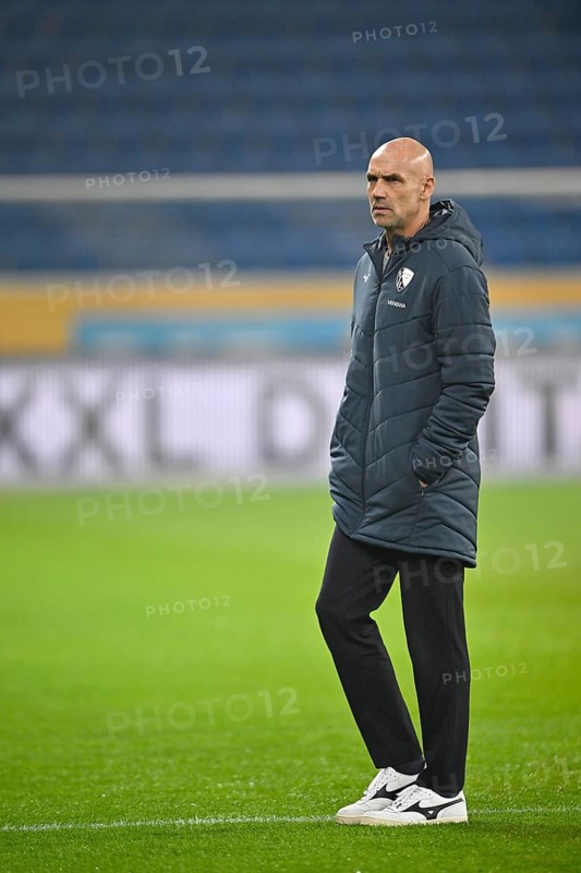 Coach Thomas Letsch VfL Bochum BOC, PreZero Arena, Sinsheim, Baden-Württemberg, Germany, Europe