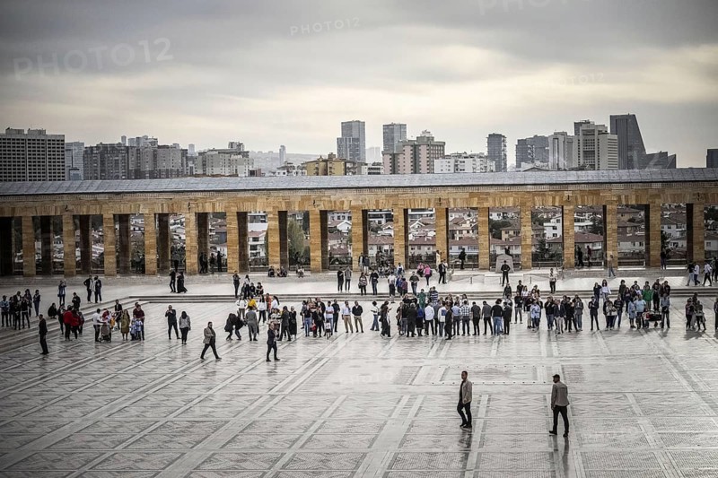 Trip by Federal Minister of Economics and Vice-Chancellor Robert Habeck to Ankara from 25-27 October 2023 Visit to the Atatürk Mausoleum on 26 October 2023, Ankara, Turkey, Asia