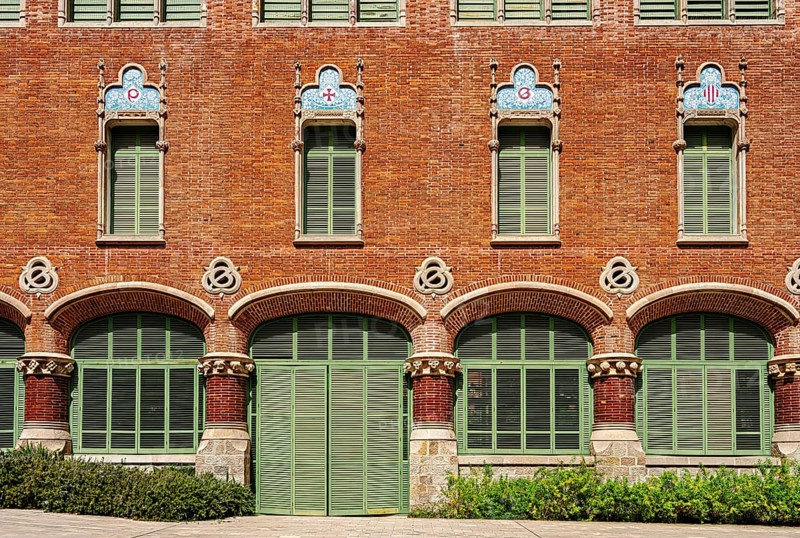 Historic hospital complex of the Hospital de la Santa Creu i Sant Pau, Barcelona, Catalonia, Spain, Europe