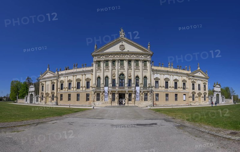 Exterior view Villa Pisani, Stra, Province of Venice, Italy, Europe