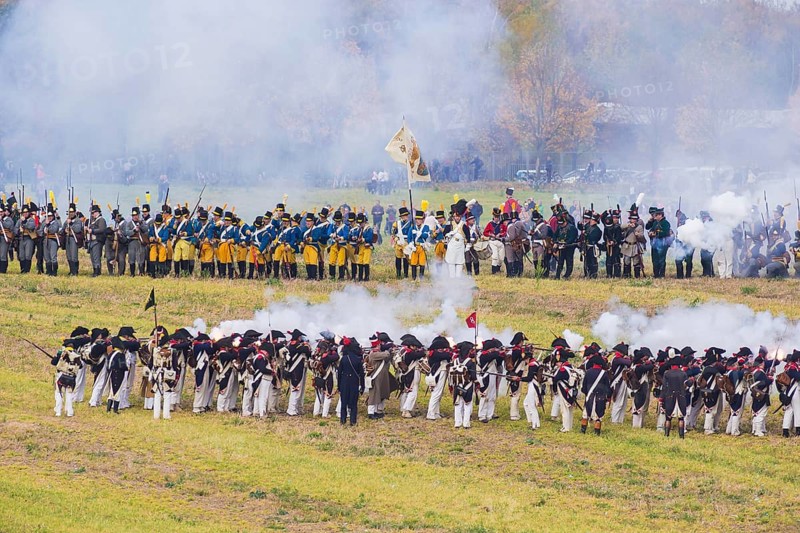 Re-enactment of the Battle of the Nations