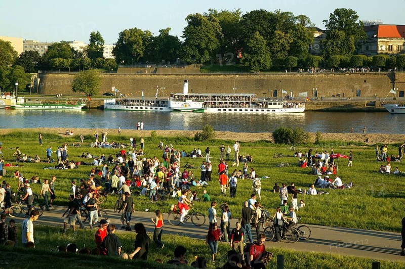 Elbe in Dresden