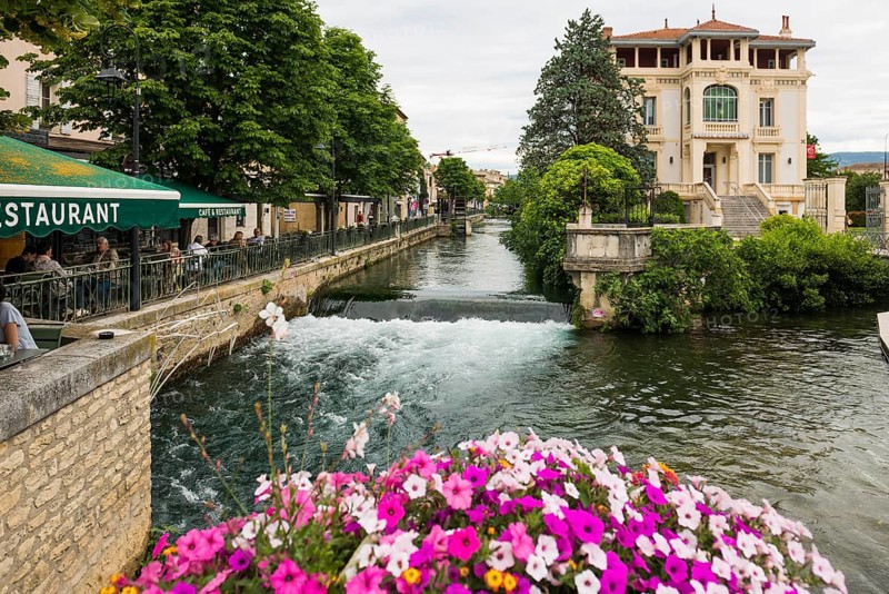 L'Isle-sur-la-Sorgue, Département Vaucluse, Provence, Provence-Alpes-Côte d'Azur, France, Europe