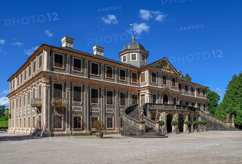 Favorite Castle, Rastatt, Baden-Württemberg, Germany, Europe