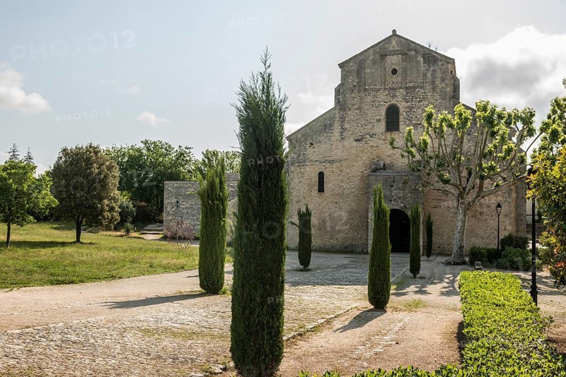 Romanesque church, Cathédrale Notre-Dame de Nazareth, Vaison-la-Romaine, Département Vaucluse, Provence, Provence-Alpes-Côte dAzur, France, Europe