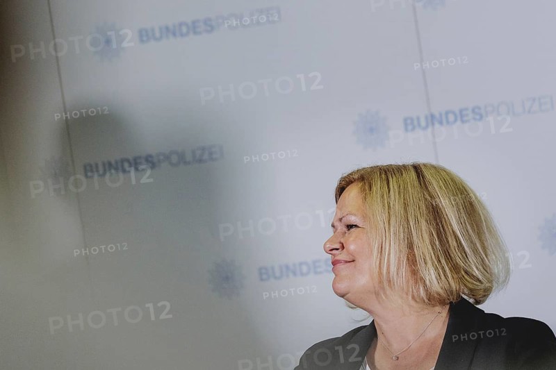 Nancy Faeser (SPD), Federal Minister of the Interior and Home Affairs, in a press statement on the occasion of the opening of the Federal Police's first 'Violence against Women' contact point at Ostbahnhof in Berlin, 15/08/2024