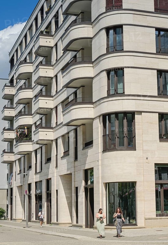New apartment blocks, Rummelsburger Platz, Mediaspree, Friedrichshain, Friedrichshain-Kreuzberg, Berlin, Germany, Europe