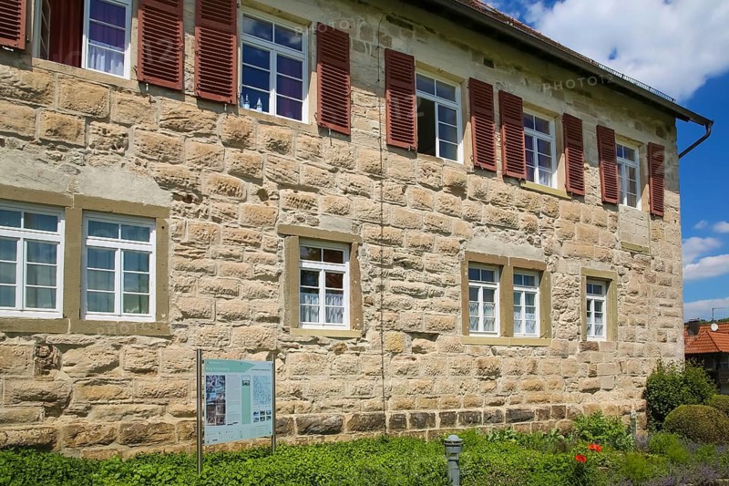 Reichenberg Castle, Staufer castle complex, hilltop castle, historical building, built between 1230 and 1231 by Margrave Hermann V of Baden, Oppenweiler, Rems-Murr district, Baden-Württemberg, Germany, Europe