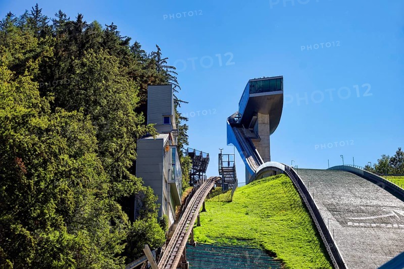 Bergiselschanze, ski jump at Bergisel, Innsbruck, Tyrol, Austria, Europe