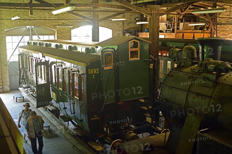 Europe, Germany, Aumühle, Holstein, Duchy of Lauenburg district, Hamburg metropolitan region, Aumühle locomotive shed museum railway, in the locomotive shed, Europe