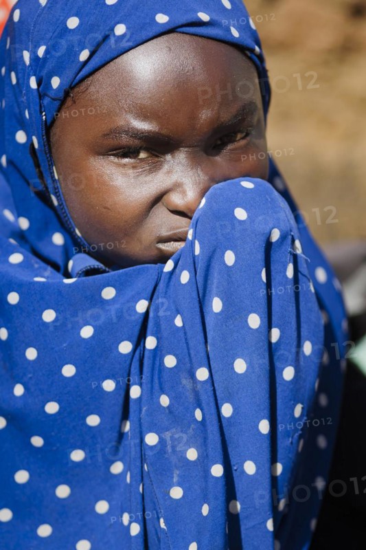 Portrait of a girl in the community of Maraban Dare, in Plateau state, 07/02/2024