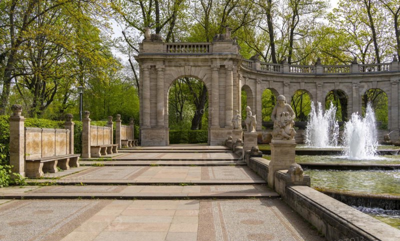 The Fairytale Fountain, Volkspark Friedrichshain, Berlin, Germany, Europe