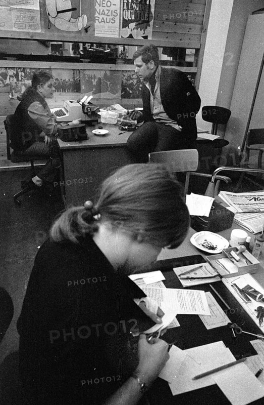 DEU, Germany, Dortmund: Personalities from politics, business and culture from the years 1965-71. Ruhr area. Work of the Extra Dienst editorial team ca. 1965, Europe