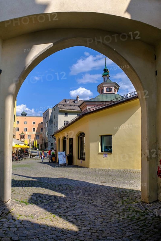 Upper town square, Hall in Tyrol, Inntal, Tyrol, Austria, Europe