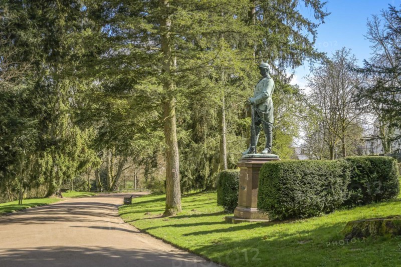 Monument to Otto von Bismarck, Nero Valley, Wiesbaden, Hesse, Germany, Europe