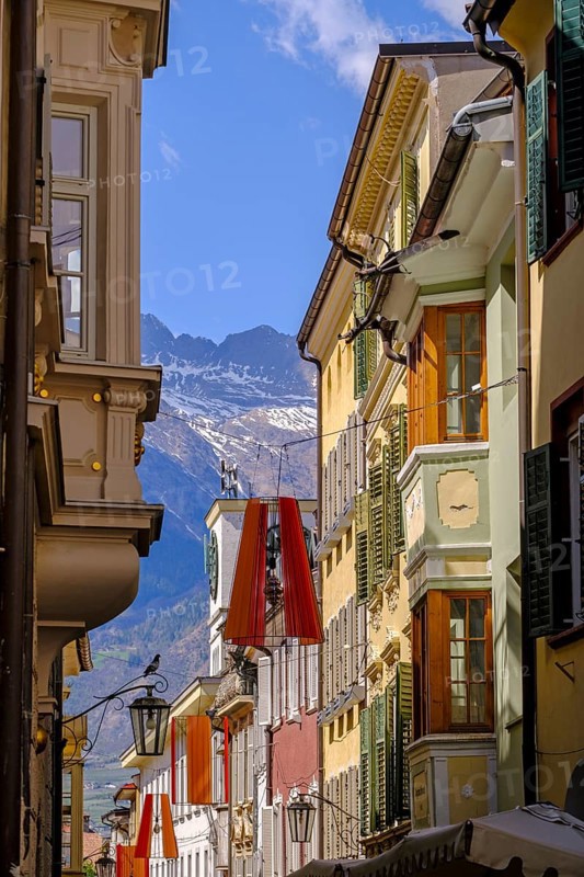 Lauben, Laubengasse, Merano, South Tyrol, Italy, Europe