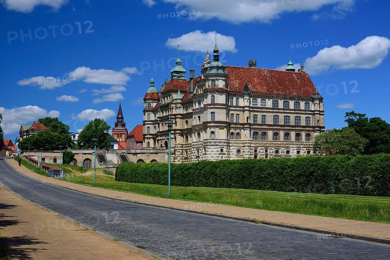 Europe, Germany, Mecklenburg-Western Pomerania, Güstrow, Güstrow Castle, built in the 16th century, Renaissance building, Güstrow, Mecklenburg-Western Pomerania, Germany, Europe