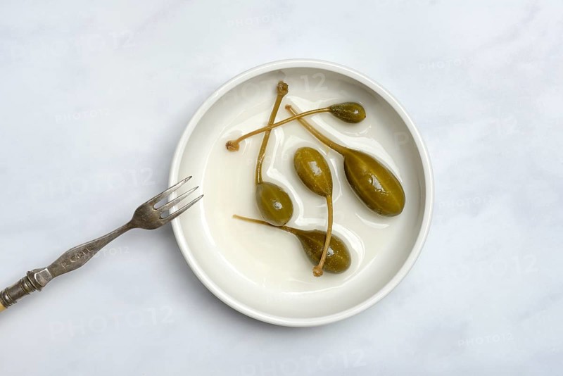 Caper apples in shell, caper, caper fruit, Capparis spinosa