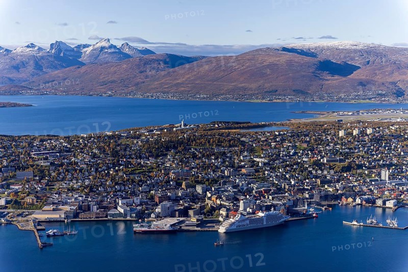 View of Tromso, September 2024, Norway, Europe