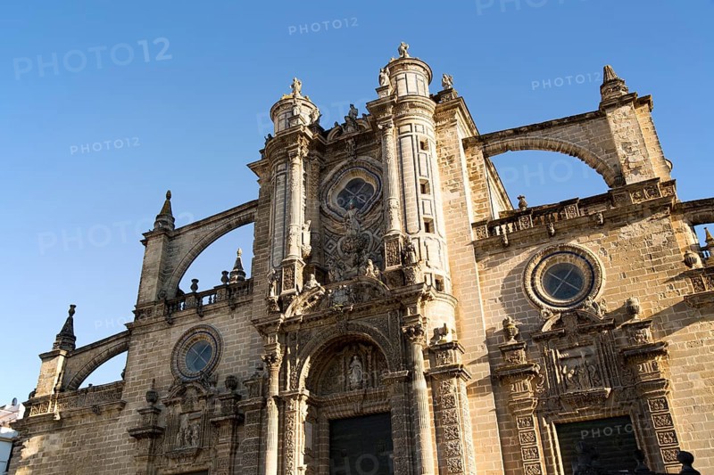 Cathedral church in Jerez de la Frontera, Cadiz province, Spain, Europe