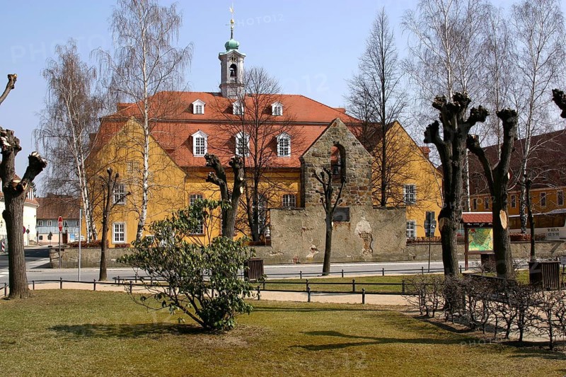 Herrnhut is a rural town in the Saxon district of Görlitz in Upper Lusatia. Centrally located between the towns of Löbau and Zittau, it is known as the founding town of the Moravian Church, for the production of the Herrnhut Stars and for its international missionary work