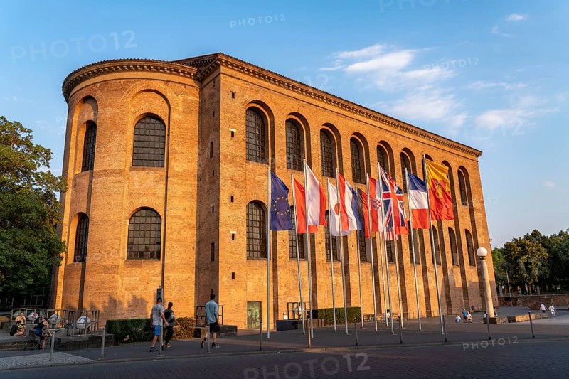 Constantine Basilica, in the city centre of Trier, Rhineland-Palatinate, Germany, Europe