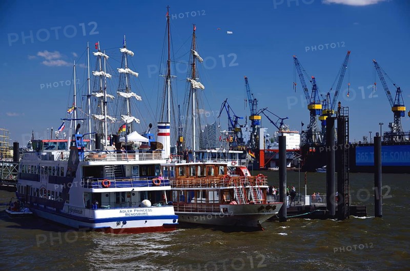 Germany, Hamburg, harbour, harbour birthday, St. Pauli, Europe
