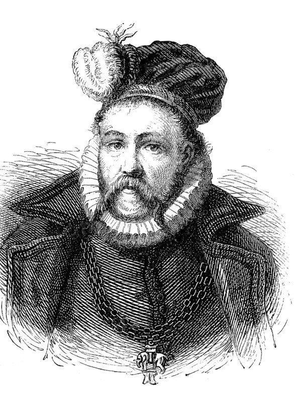 Tycho Brahe, Tycho de Brahe, 14 December 1546, 24 October 1601, a Danish nobleman and one of the most important astronomers, Historical, digital reproduction of an original from the 19th century