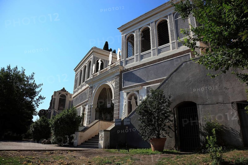 Teatro del Fontanone, Monte Palatino, Palatine, Rome, Italy, Europe