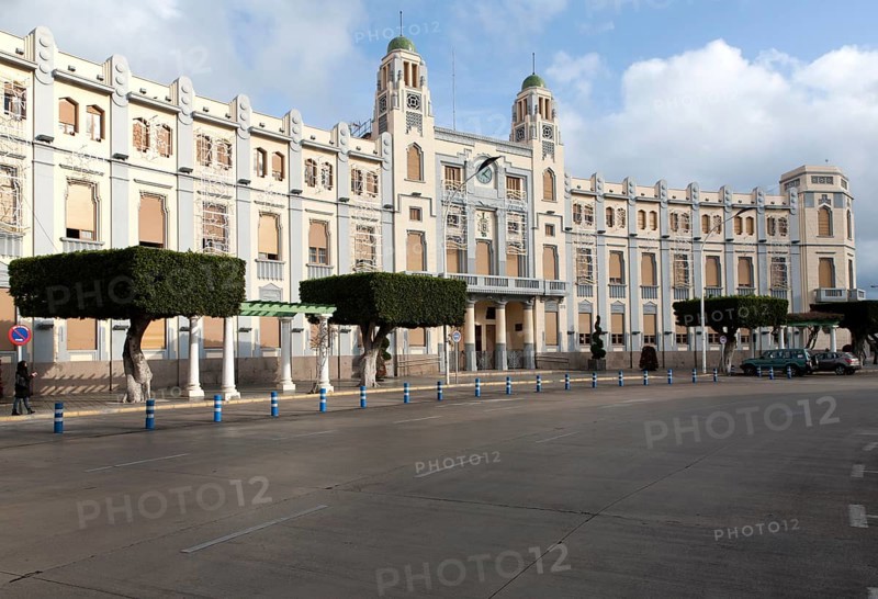 Palacio de la Asamblea architect Enrique Nieto, Plaza de España, Melilla, Spain, north Africa, Europe