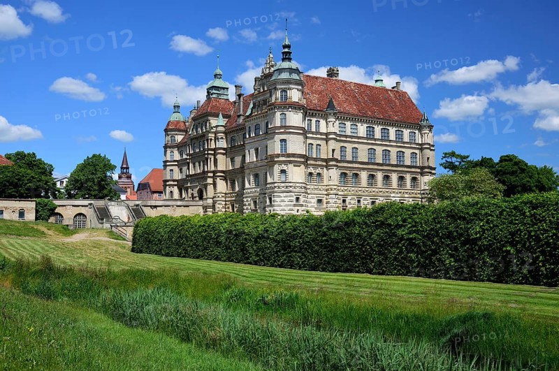 Europe, Germany, Mecklenburg-Western Pomerania, Güstrow, Güstrow Castle, built in the 16th century, Renaissance building, Güstrow, Mecklenburg-Western Pomerania, Germany, Europe