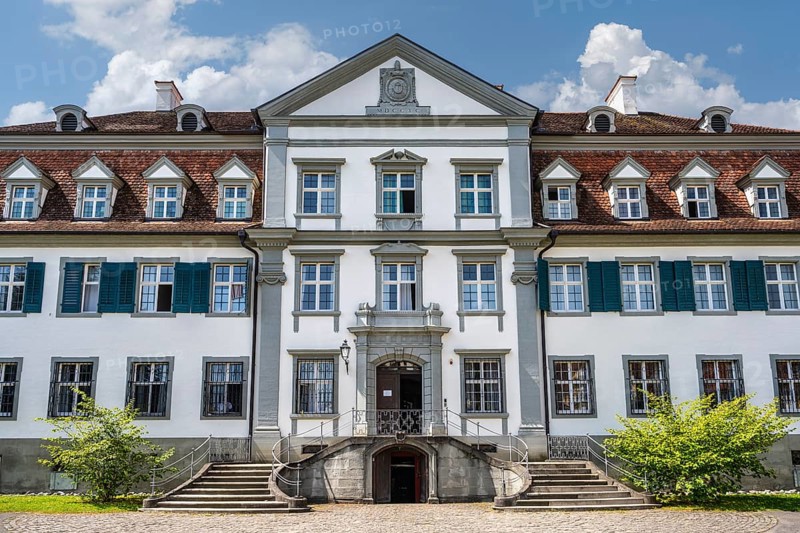 The new school, Salem Castle, former imperial abbey, former monastery of the Cistercian order, Salem, Lake Constance, Lake Constance district, Baden-Württemberg, Germany, Europe