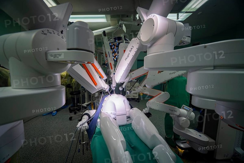 Operating theatre robot HUGO, Dresden, Saxony, Germany, Europe