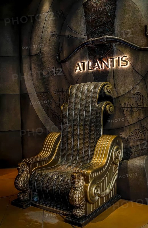 Interior design, Atlantis Palm Hotel, Dubai, United Arab Emirates, Middle East, Near East, Asia